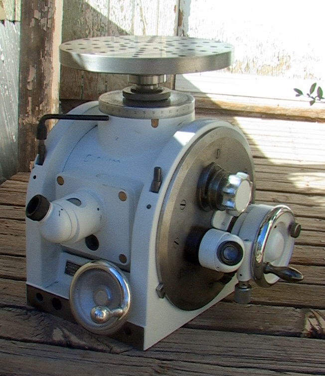 Vintage George Scherr Ernst Leitz 10" Optical Dividing Head Germ