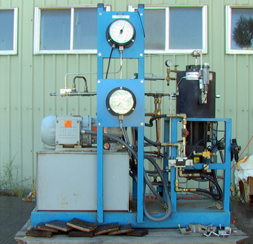 Fluitron HDSC 4000 60,000 psi metal diaghragm gas compressor 5hp