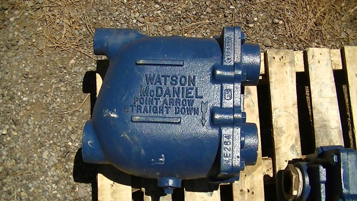 2 each Watson McDaniel F & T Steam Trap series FTE-50 2.5â€