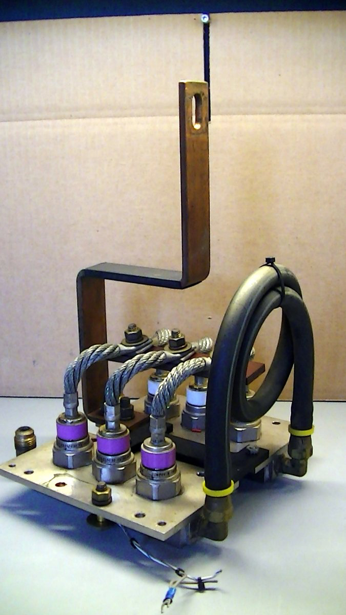 1000 volt 300 amp 3-phase liquid cooled bridge rectifier
