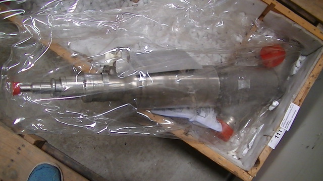 Stainless Steel SARGENT GLOBE VALVE 2" bellows seal Still Sealed
