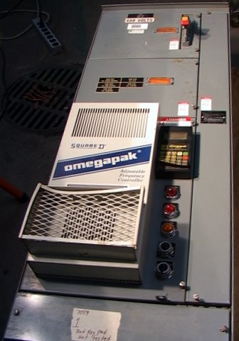 SET of 3 20hp 2xx volt VFD Inverter Square D Omegapak 2AVA4K