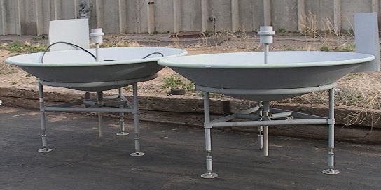 Doppler Radar Parabolic Dish Antenna 91" for RASS remote air tem