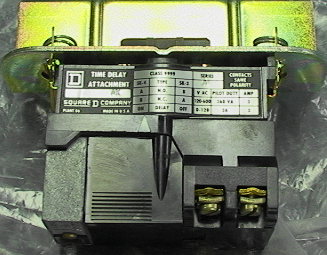 Square D Time Delay Attachment AX.
