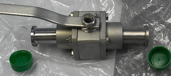 Stainless Steel Vacuum Ball Valve .627 " ID