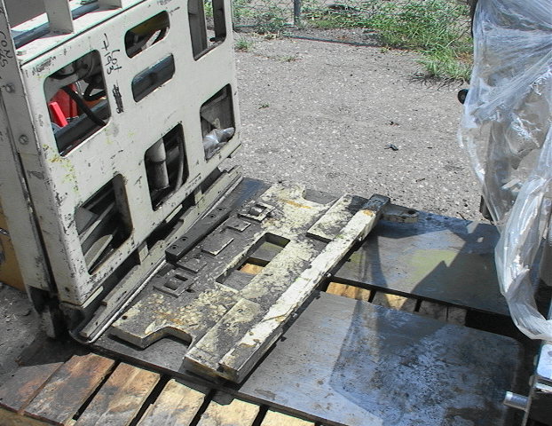Slip-Sheet Forklift Forks Assembly