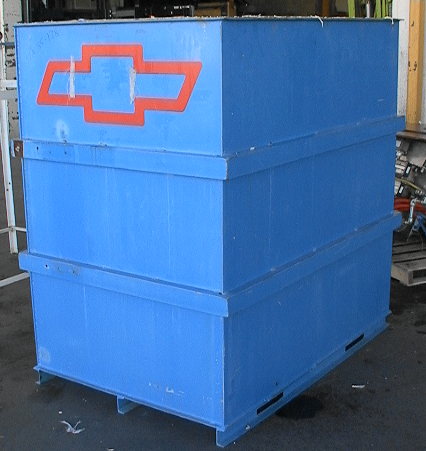84 Cubic Foot/800-Gallon Empty Steel Power Supply Tank