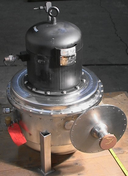 Liquid Hydrogen LH2 Pump 36 gallon per minute 1.5 hp Cryomec