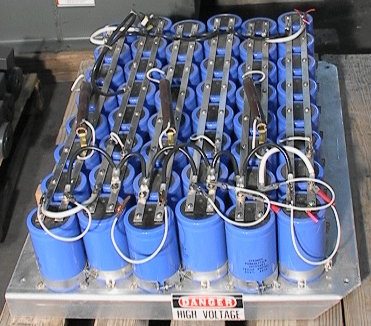 Capacitor Bank 450 VDC 1800 microfarad times 48
