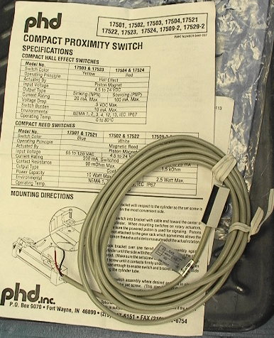 PHD Compact Proximity Switch Hall Effect