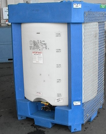 330 gallon 1249 Liter Snyder Non-Metallic transport tank