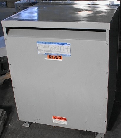 112.5 KVA Transformer 480D to 208/120Y