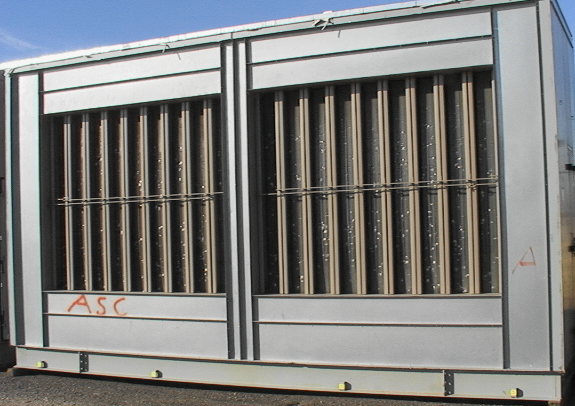 170,000 CFM Heat Exchanger tube&fin Coil with louvers + air
