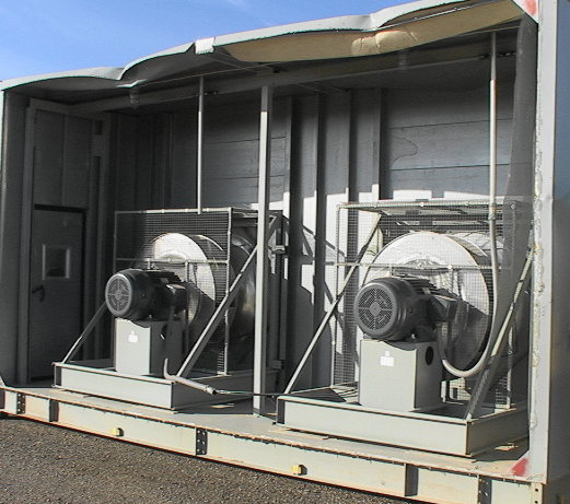 170,000 CFM Pace 49PF Plug Fan Blower Assembly with Flow Control
