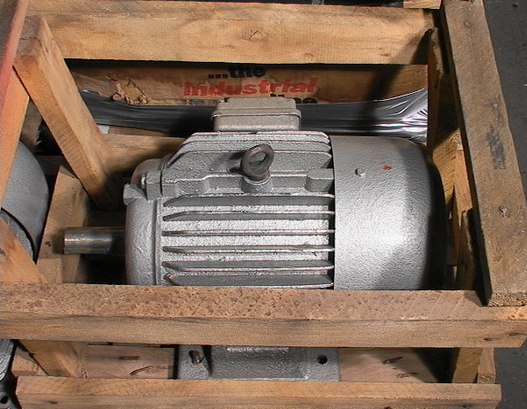 5hp AJAX TEFC motor 1745rpm 184T 208-230/460 volt