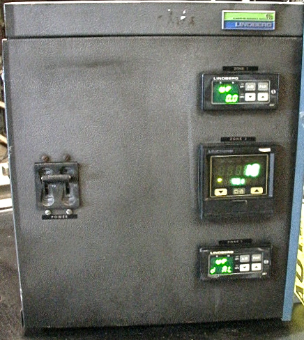 Lindberg Furnace Controller 58434-P 3-zone to 1200 degrees C