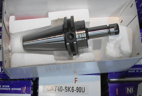 NIKKEN CAT40-SK6-90U COLLET CHUCK Vertical Mill Collet Tool