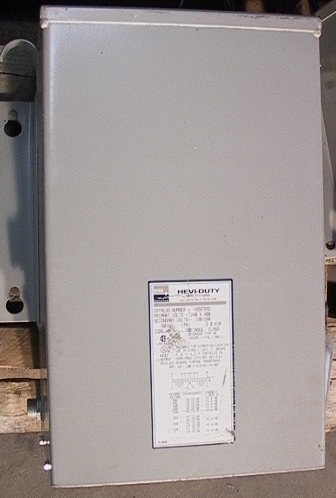 EGS HEVI-DUTY 5KVA Transformer 240/480-120/240 1-phase