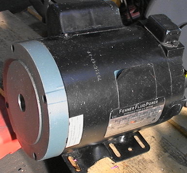 Fenner Fluid Power Hydrualic Pump AC Motor 1/2HP