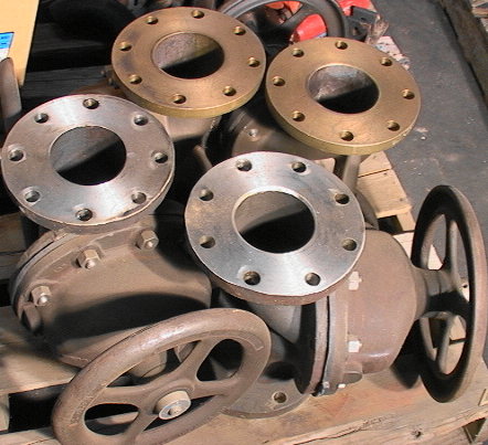 4" Brass or Stainless Valve Rated for Oxygen Service