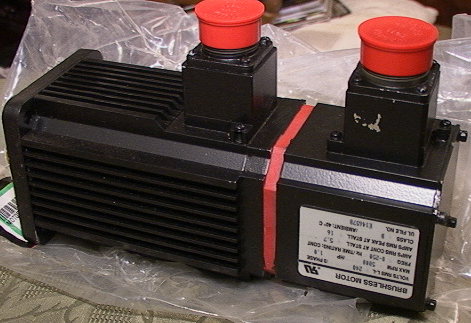 1hp Reliance Electro-Craft Brushless Servo-Motor 240V 3-phase