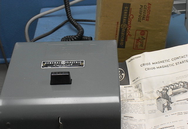 NEW GE CR106 Magnetic Starter NEMA Size 1