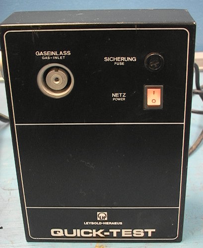 Leybold-Heraeus LH Inficon Quick Test Mini Vacuum Pump
