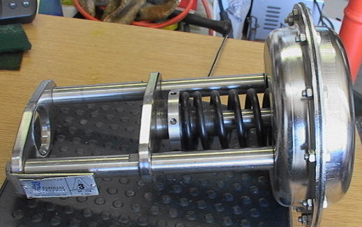 Bardiani Valvole A3 08-17A Stainless Valve Actuator Pneumatic