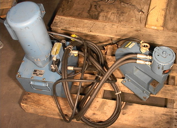 Roper Whitney Pexto portable Hydraulic Channel Iron Web Punch HP