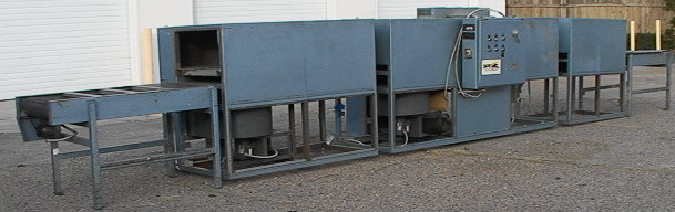 25KW 30' SPE Inc Model 24 FAC Tunnel Drying Belt Oven for screen