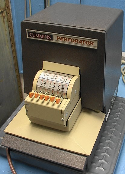 6-character CUMMINS Perforator M# 304 for hard verification of