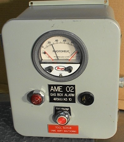 0 To 1" WC PhotoHelic Gauge In Hoffman Enclosure