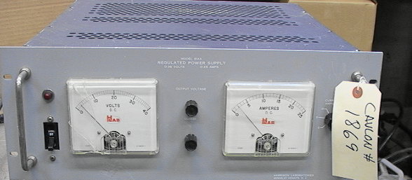 Harrison 814A DC power supply 0-36 volts and up to 25 amps