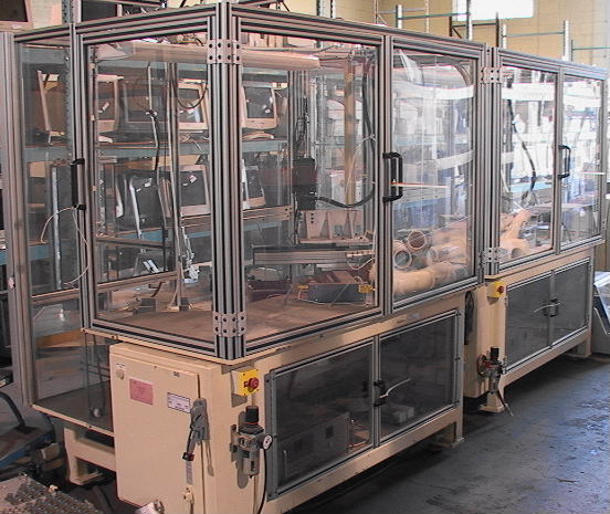 Semi-Automatic Screw Assembly Work-Cell Enclosure. SEMI-AUTO