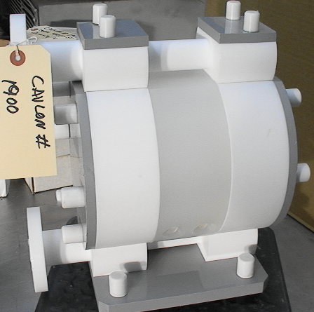 Yamada DP-20F Teflon Air Driven Diaphram Chemical Pump