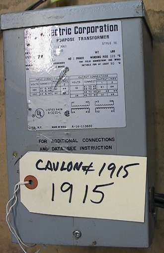 1KVA ACME Transformer T-1-11683 120x240 to 12x24