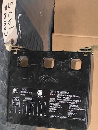 Toshiba 3-Phase Current Monitor 2E Relay RC820-HP3Y 7 2