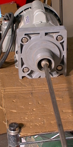 FPI 1/3hp geared Mixer + shaft PVC Threaded mount
