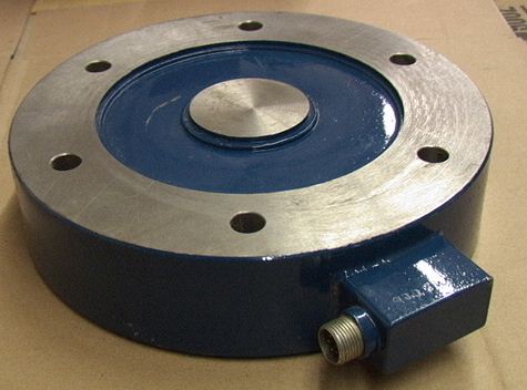 NOS Revere 100K 100,000 pound Pancake Low-Profile Load Cell