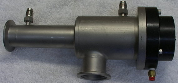HPS div of MKS Vacuum Valve 1.25" Air Pneumatic with soft-valve