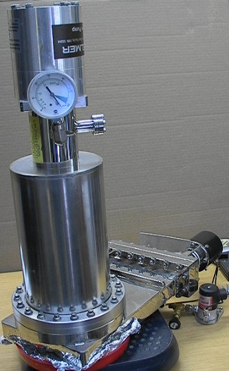 Perkin-Elmer 6" Cryogenic Vacuum Pump and Power Gate-Valve