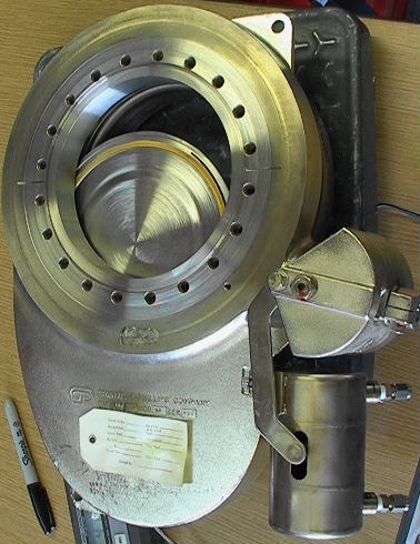 Granville-Phillips Gold Seal 6" Vacuum Gate Valve Pendulum Style