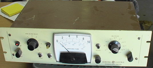 General Electric GE 22 GC 201 Trigger Gauge Control Vacuum