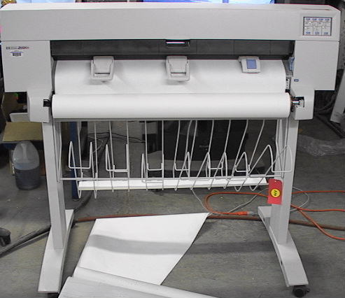 Hewlett Packard HP DesignJet 450C Plotter 4-cartridge ink jet