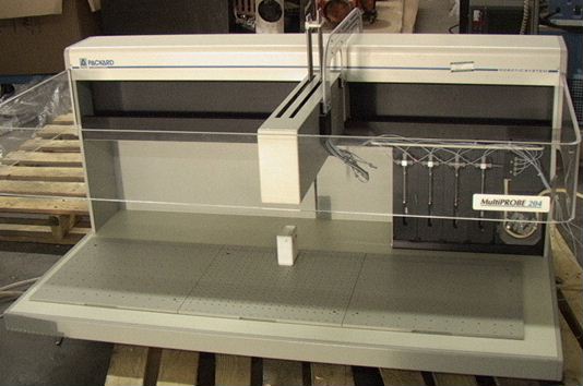 Packard MultiPROBE 204 Robotic System 4-Channel Liquid
