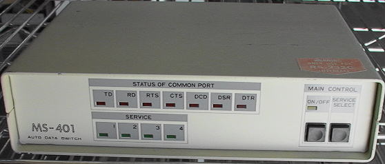 MS-401 Auto Data Switch 4-channel DB-25