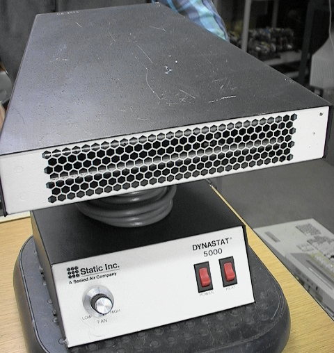 Static Inc Dynastat 5000 Air Ionizer Heater Fan