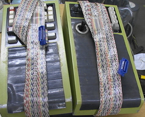 NIKON 117406 and 114485 motorized microscope control boxes with