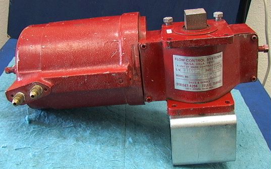 NOS Pneumatic Rotary Valve Actuator