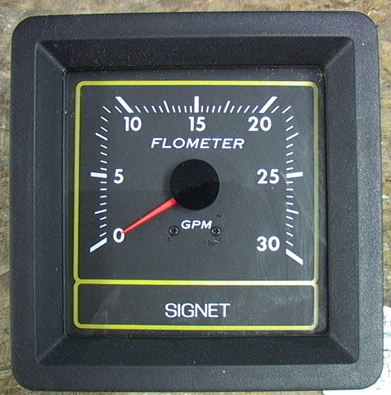 NEW? Signet MK584 300 GPM FloMeter Flow Meter Readout